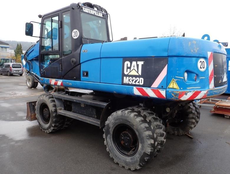 Caterpillar M322D - Mobilbagger: das Bild 4 Caterpillar M322D - Mobilbagger: das Bild 4