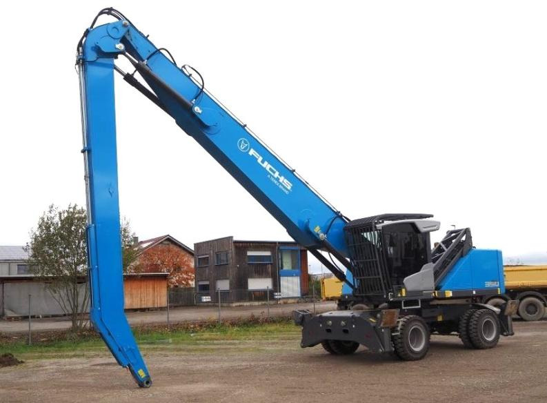Fuchs MHL350 - Umschlagbagger: das Bild 5 Fuchs MHL350 - Umschlagbagger: das Bild 5