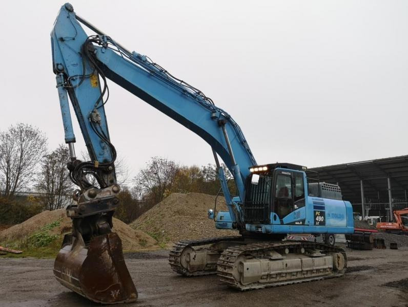 Komatsu PC490LC-10 - Kettenbagger: das Bild 2 Komatsu PC490LC-10 - Kettenbagger: das Bild 2