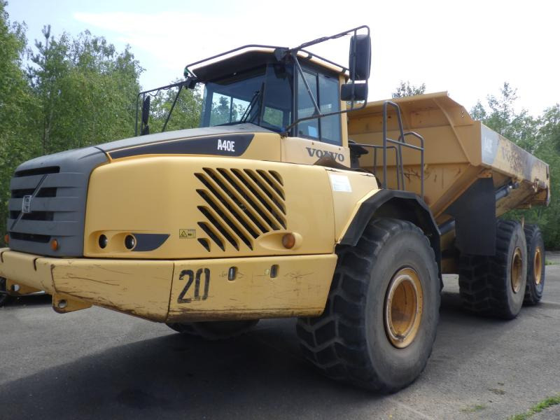 Volvo A 40 E 6x6 - Knickgelenkter Dumper: das Bild 1 Volvo A 40 E 6x6 - Knickgelenkter Dumper: das Bild 1