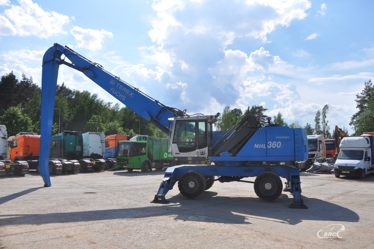 Fuchs MHL 360 - Umschlagbagger: das Bild 3 Fuchs MHL 360 - Umschlagbagger: das Bild 3