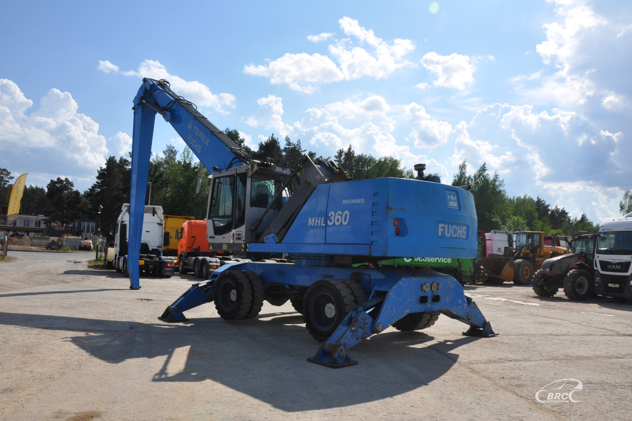 Fuchs MHL 360 - Umschlagbagger: das Bild 4 Fuchs MHL 360 - Umschlagbagger: das Bild 4