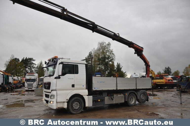MAN TGX Palfinger 18002 6x2 - Pritsche LKW: das Bild 5 MAN TGX Palfinger 18002 6x2 - Pritsche LKW: das Bild 5