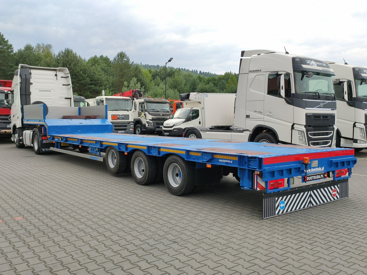 Bodex Poszerzana - Tieflader Auflieger: das Bild 3 Bodex Poszerzana - Tieflader Auflieger: das Bild 3
