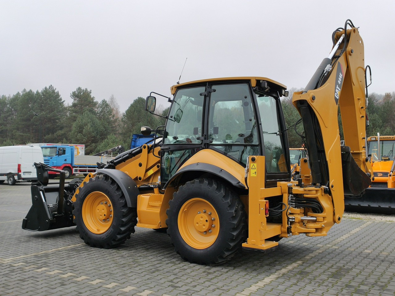 Caterpillar 444E Premier Sterowanie na Joystickach FULL OPCJA - Baggerlader: das Bild 3 Caterpillar 444E Premier Sterowanie na Joystickach FULL OPCJA - Baggerlader: das Bild 3