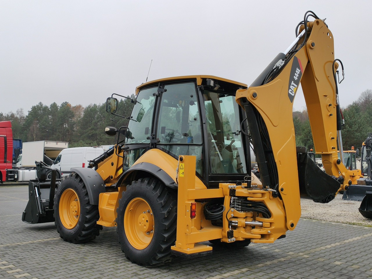 Caterpillar 444E Premier Sterowanie na Joystickach FULL OPCJA - Baggerlader: das Bild 4 Caterpillar 444E Premier Sterowanie na Joystickach FULL OPCJA - Baggerlader: das Bild 4