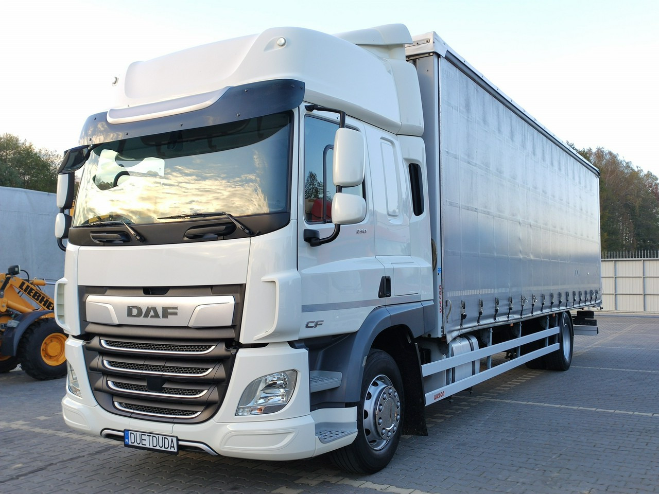 Plane LKW DAF CF 290 E6 Firana Tył Drzwi Dach Podnoszony / Zsuwany Długi 9.30m: das Bild 10