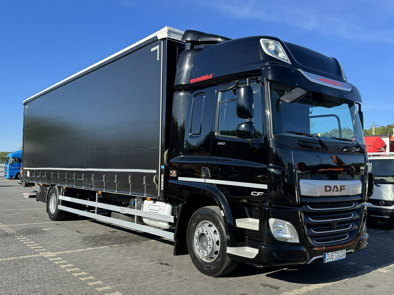 DAF CF 320 E6 Winda Firana Tył Drzwi Dach Zsuwany Długi 9.40m - Plane LKW: das Bild 1 DAF CF 320 E6 Winda Firana Tył Drzwi Dach Zsuwany Długi 9.40m - Plane LKW: das Bild 1
