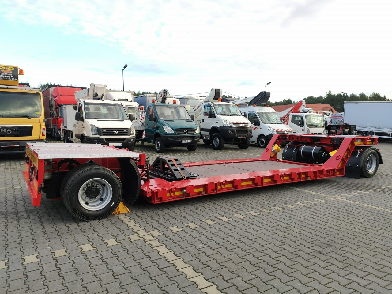 EMTECH PCN 18 PNZ-S Tiefbett zagłębiana Rozsuwana UNIKAT JAK NOWA - Tieflader Anhänger: das Bild 2 EMTECH PCN 18 PNZ-S Tiefbett zagłębiana Rozsuwana UNIKAT JAK NOWA - Tieflader Anhänger: das Bild 2