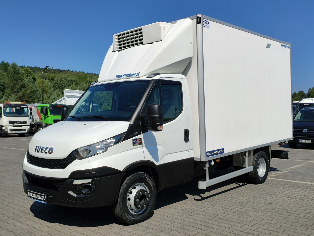 Iveco Daily 70C17 Chłodnia Hakowa / Hakówka Agregat THERMO KING V-500 - Kühltransporter: das Bild 2 Iveco Daily 70C17 Chłodnia Hakowa / Hakówka Agregat THERMO KING V-500 - Kühltransporter: das Bild 2