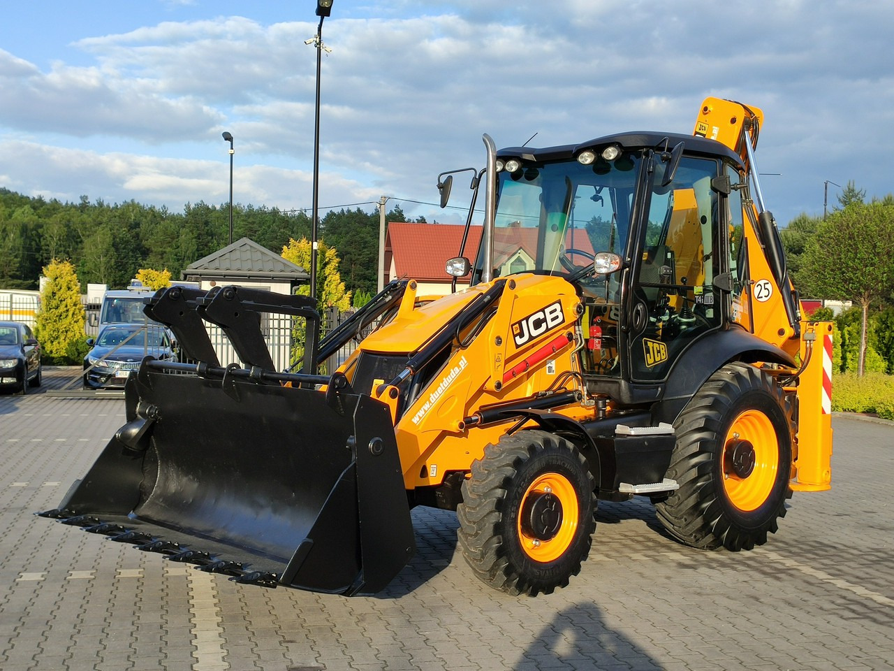 JCB 3CX - Baggerlader: das Bild 1 JCB 3CX - Baggerlader: das Bild 1