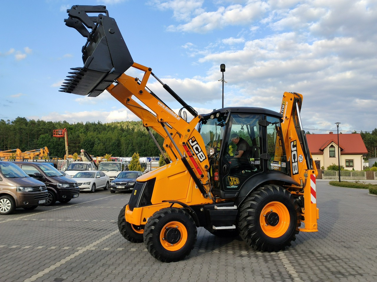 JCB 3CX - Baggerlader: das Bild 2 JCB 3CX - Baggerlader: das Bild 2