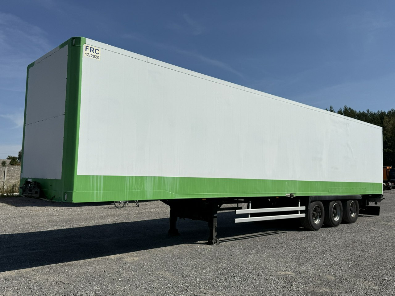 Lamberet SR2 Kontener Tył Drzwi Izoterma Chłodnia bez Agregatu - Isotherm Auflieger: das Bild 1 Lamberet SR2 Kontener Tył Drzwi Izoterma Chłodnia bez Agregatu - Isotherm Auflieger: das Bild 1