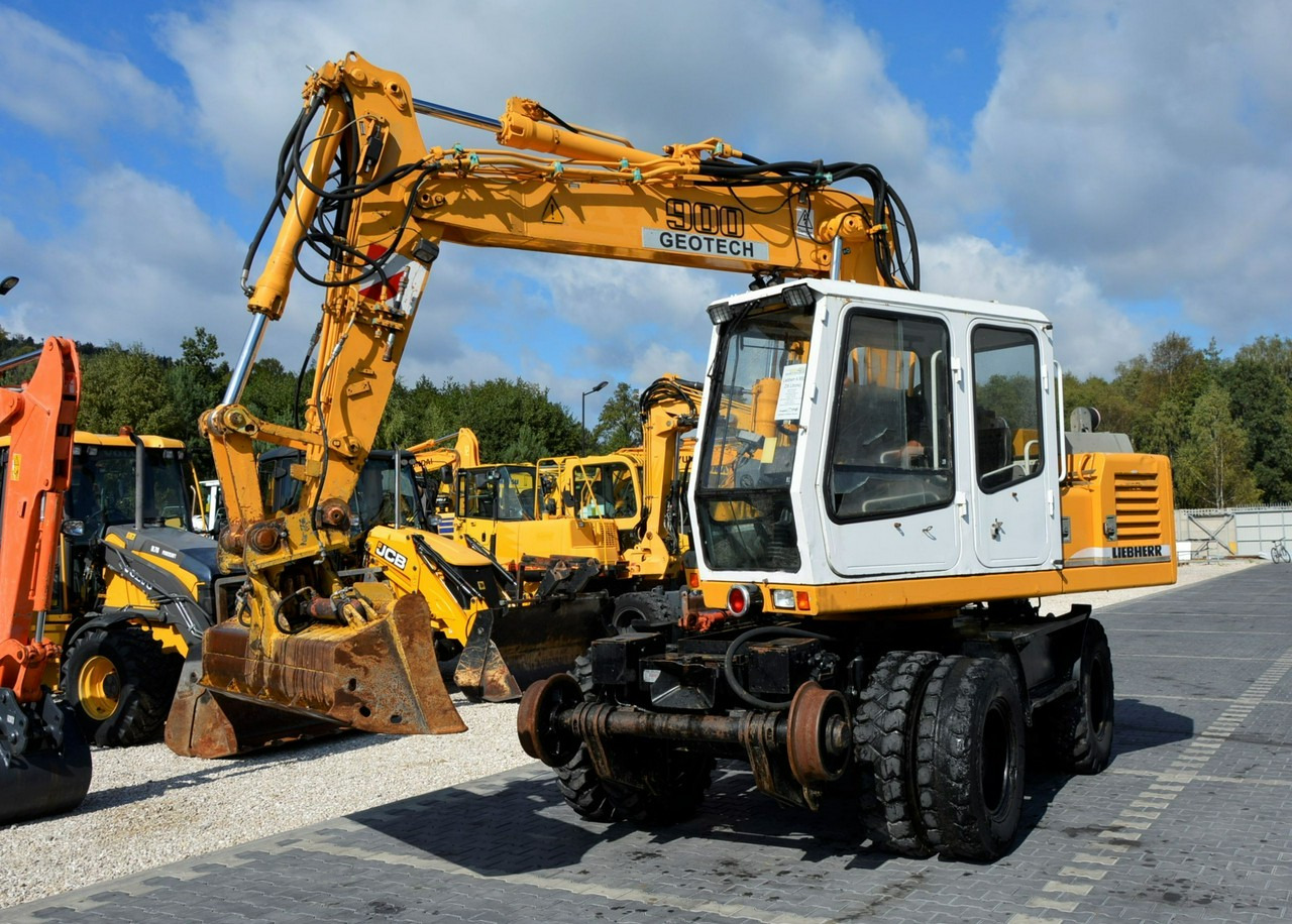 Liebherr A 900 ZW Litronic Koparka + Kolej - Mobilbagger: das Bild 2 Liebherr A 900 ZW Litronic Koparka + Kolej - Mobilbagger: das Bild 2