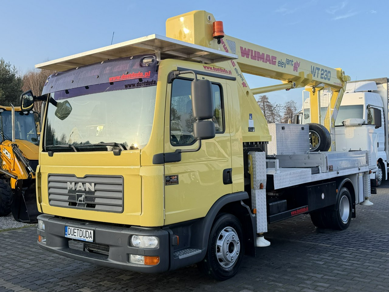 MAN TGL 8.210 Zwyżka WUMAG WT 230 23m w bok 18m podnośnik - LKW mit Arbeitsbühne: das Bild 3 MAN TGL 8.210 Zwyżka WUMAG WT 230 23m w bok 18m podnośnik - LKW mit Arbeitsbühne: das Bild 3