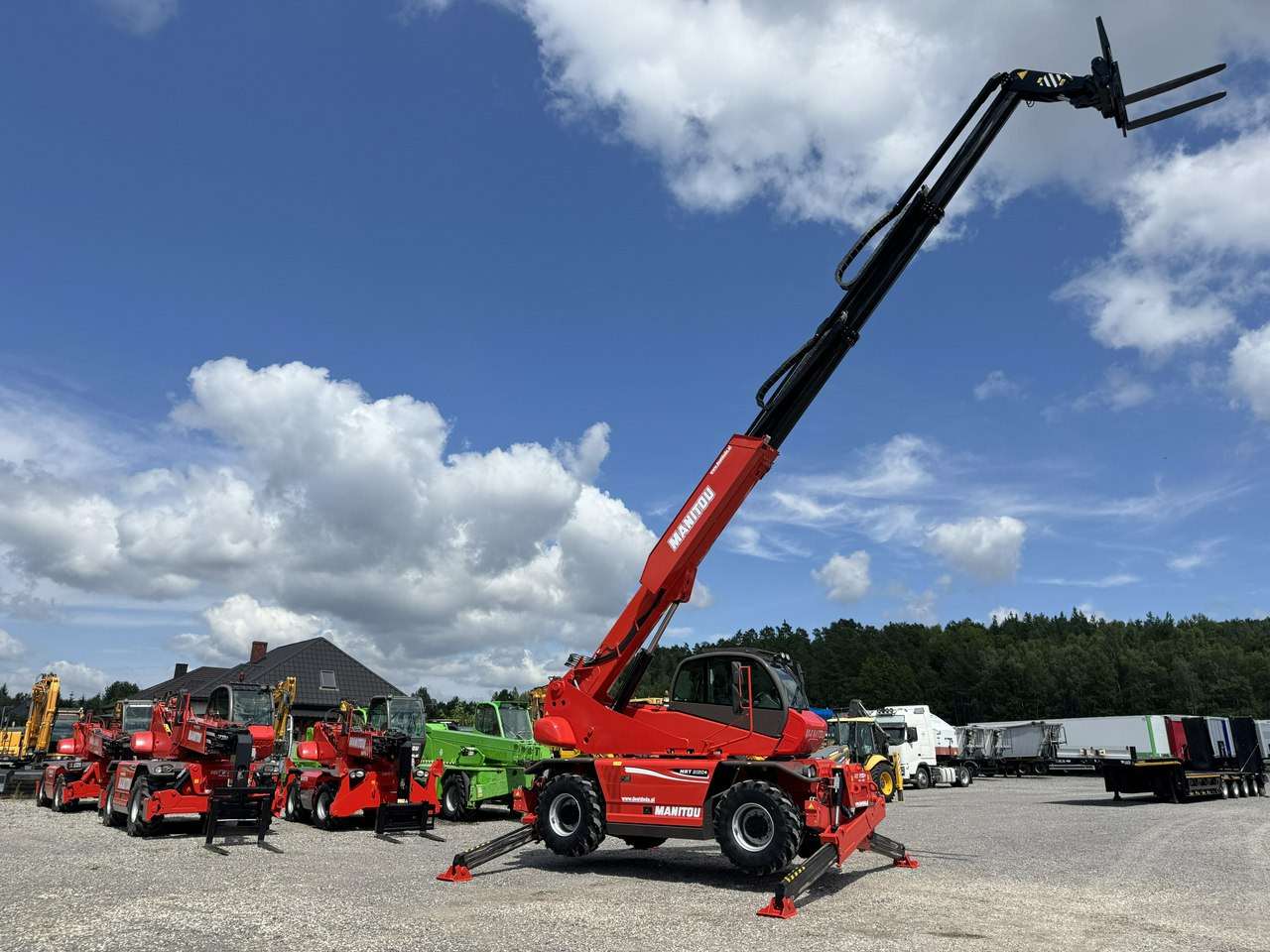 Manitou MRT 2150 + ROTO Ładowarka Teleskopowa Obrotowa - Teleskoplader: das Bild 1 Manitou MRT 2150 + ROTO Ładowarka Teleskopowa Obrotowa - Teleskoplader: das Bild 1