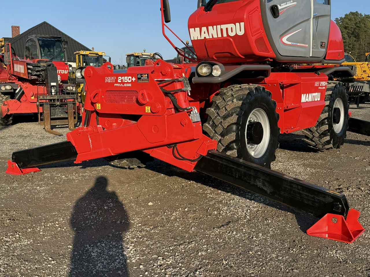 Manitou MRT 2150 + ROTO Ładowarka Teleskopowa Obrotowa - Teleskoplader: das Bild 2 Manitou MRT 2150 + ROTO Ładowarka Teleskopowa Obrotowa - Teleskoplader: das Bild 2