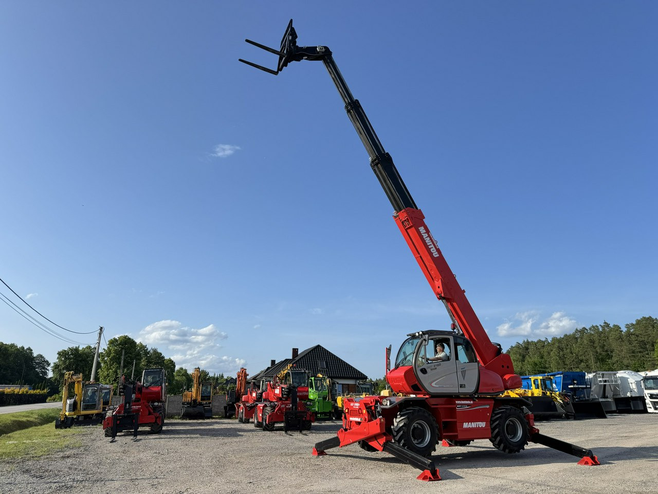 Manitou MRT 2150 ROTO Ładowarka Teleskopowa Obrotowa - Teleskoplader: das Bild 1 Manitou MRT 2150 ROTO Ładowarka Teleskopowa Obrotowa - Teleskoplader: das Bild 1
