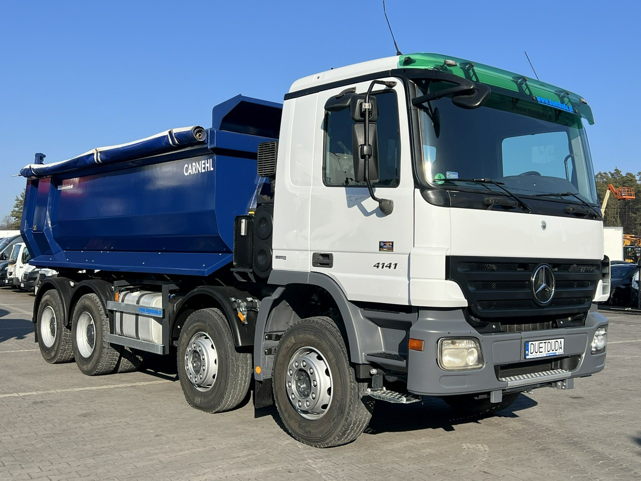 Mercedes Actros 4141 8x4 Wywrot CARNEHL Automat EPS Zadbany Super Stan - Kipper: das Bild 3 Mercedes Actros 4141 8x4 Wywrot CARNEHL Automat EPS Zadbany Super Stan - Kipper: das Bild 3