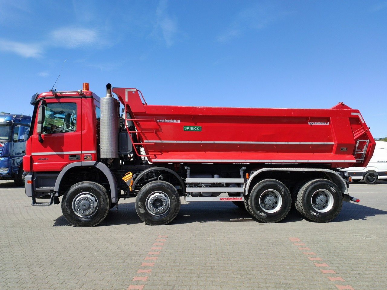 Mercedes Actros 4141 8x6 Wywrot SKIBICKI Automat EPS ze Sprzegłem !!! - Kipper: das Bild 4 Mercedes Actros 4141 8x6 Wywrot SKIBICKI Automat EPS ze Sprzegłem !!! - Kipper: das Bild 4