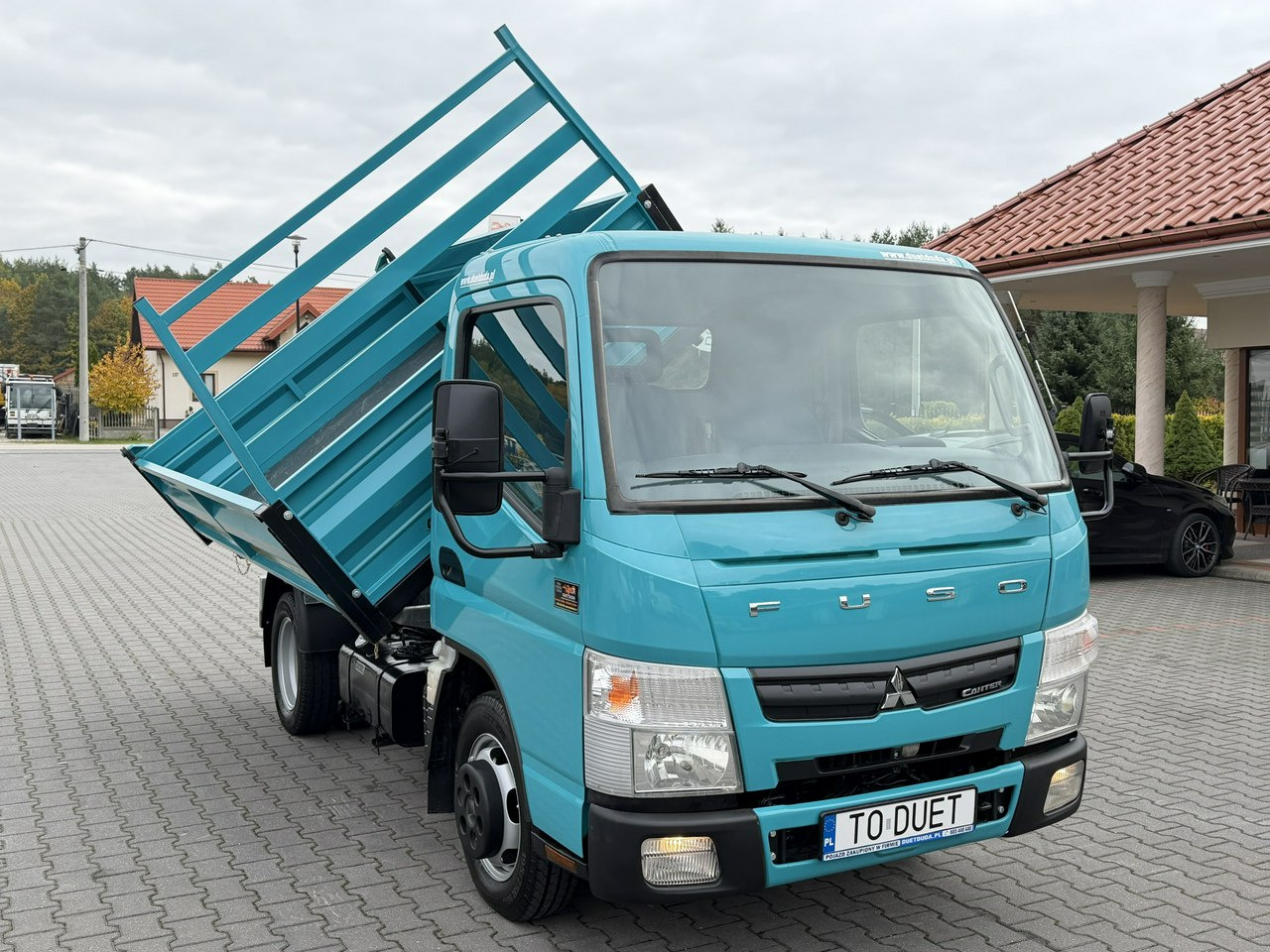 Mitsubishi Canter - Kipper Transporter: das Bild 2 Mitsubishi Canter - Kipper Transporter: das Bild 2