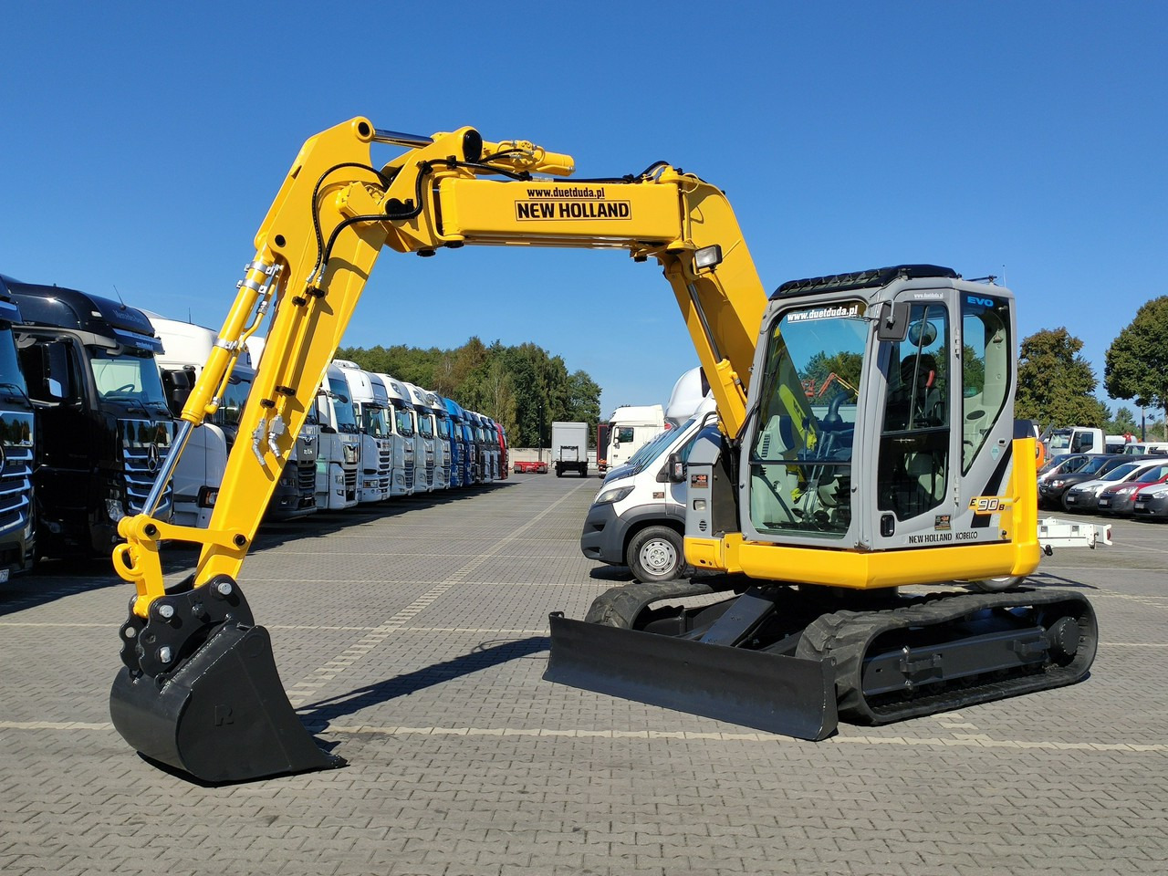 New Holland E90B SR -2 Gąsienicowa 10ton - Minibagger: das Bild 1 New Holland E90B SR -2 Gąsienicowa 10ton - Minibagger: das Bild 1