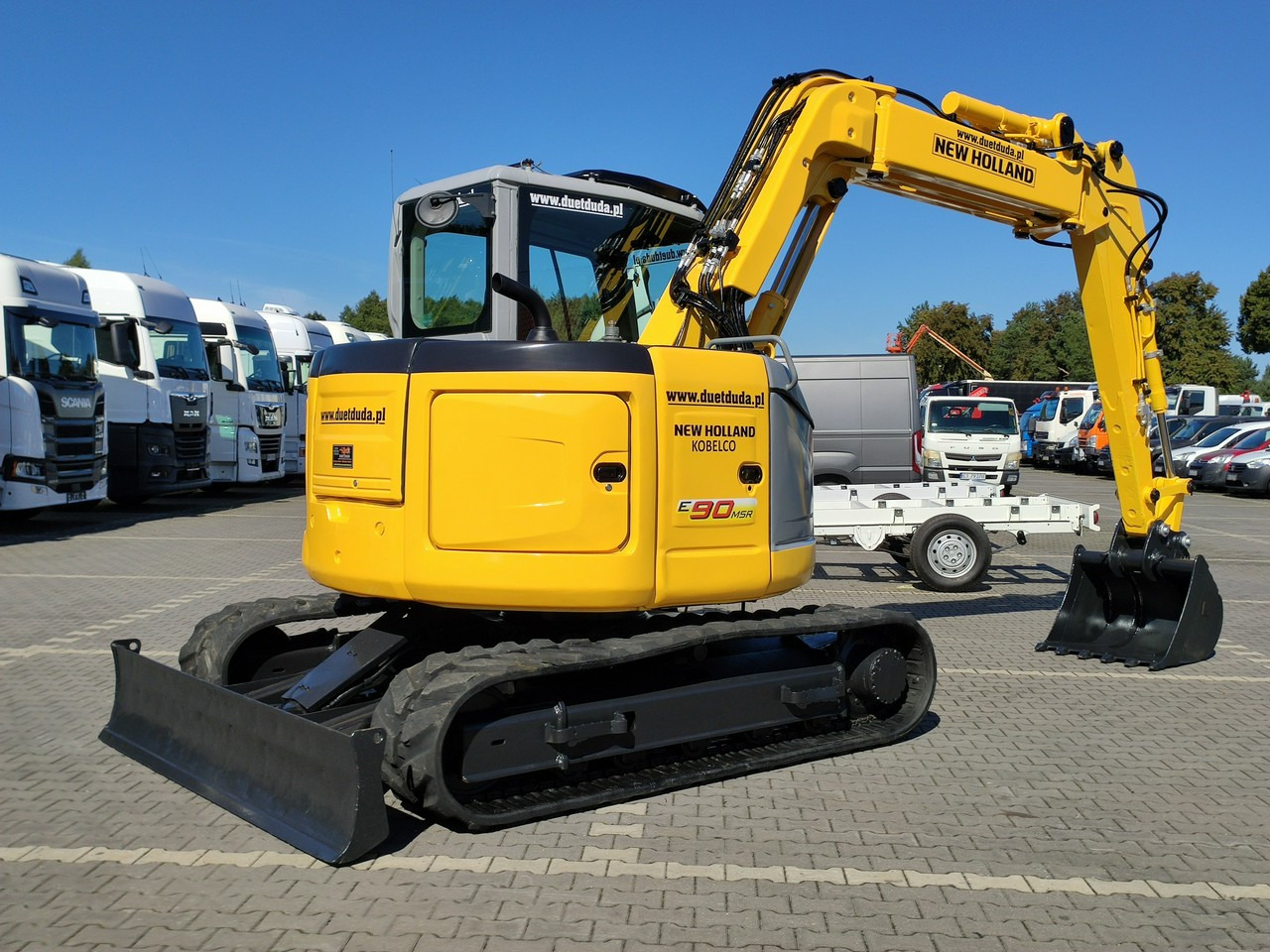 New Holland E90B SR -2 Gąsienicowa 10ton - Minibagger: das Bild 4 New Holland E90B SR -2 Gąsienicowa 10ton - Minibagger: das Bild 4