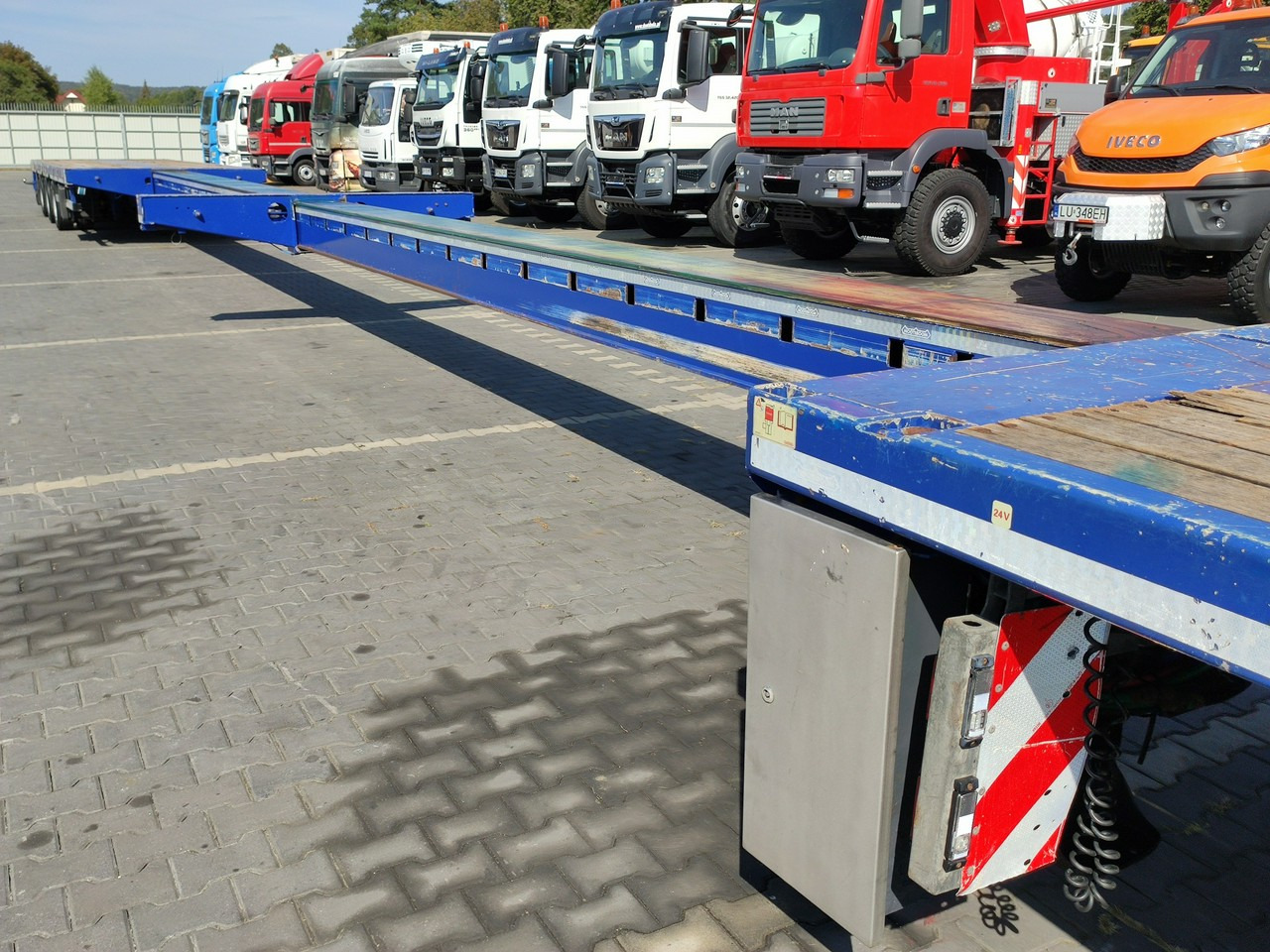 Nooteboom Telemega Rozciągana 15,5m 3-Osie Wszystkie Skrętne - Tieflader Auflieger: das Bild 5 Nooteboom Telemega Rozciągana 15,5m 3-Osie Wszystkie Skrętne - Tieflader Auflieger: das Bild 5