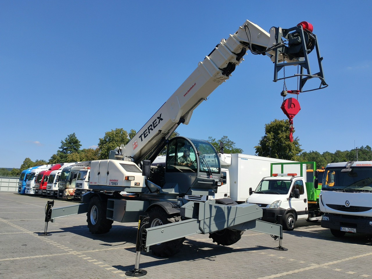 Terex Lift GTH 5022 ROTO Obrotowa Ładowarka Teleskopowa - Teleskoplader: das Bild 4 Terex Lift GTH 5022 ROTO Obrotowa Ładowarka Teleskopowa - Teleskoplader: das Bild 4