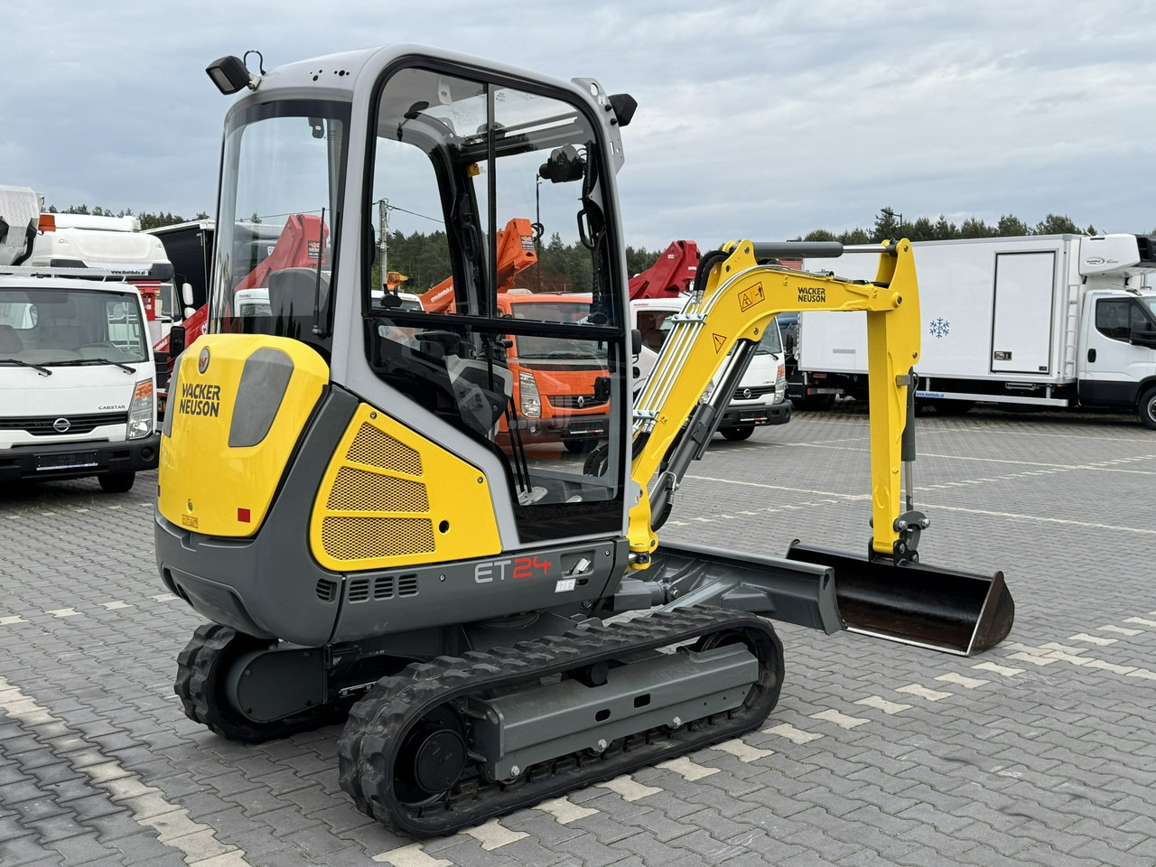 Minibagger Wacker Neuson ET 24 Mało Używana Przepracowane tylko 800mth: das Bild 10