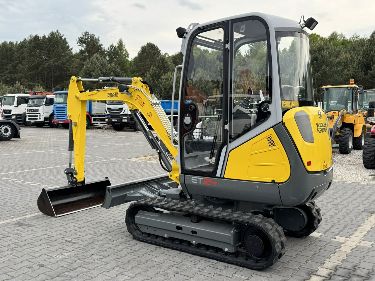 Minibagger Wacker Neuson ET 24 Mało Używana Przepracowane tylko 800mth: das Bild 8