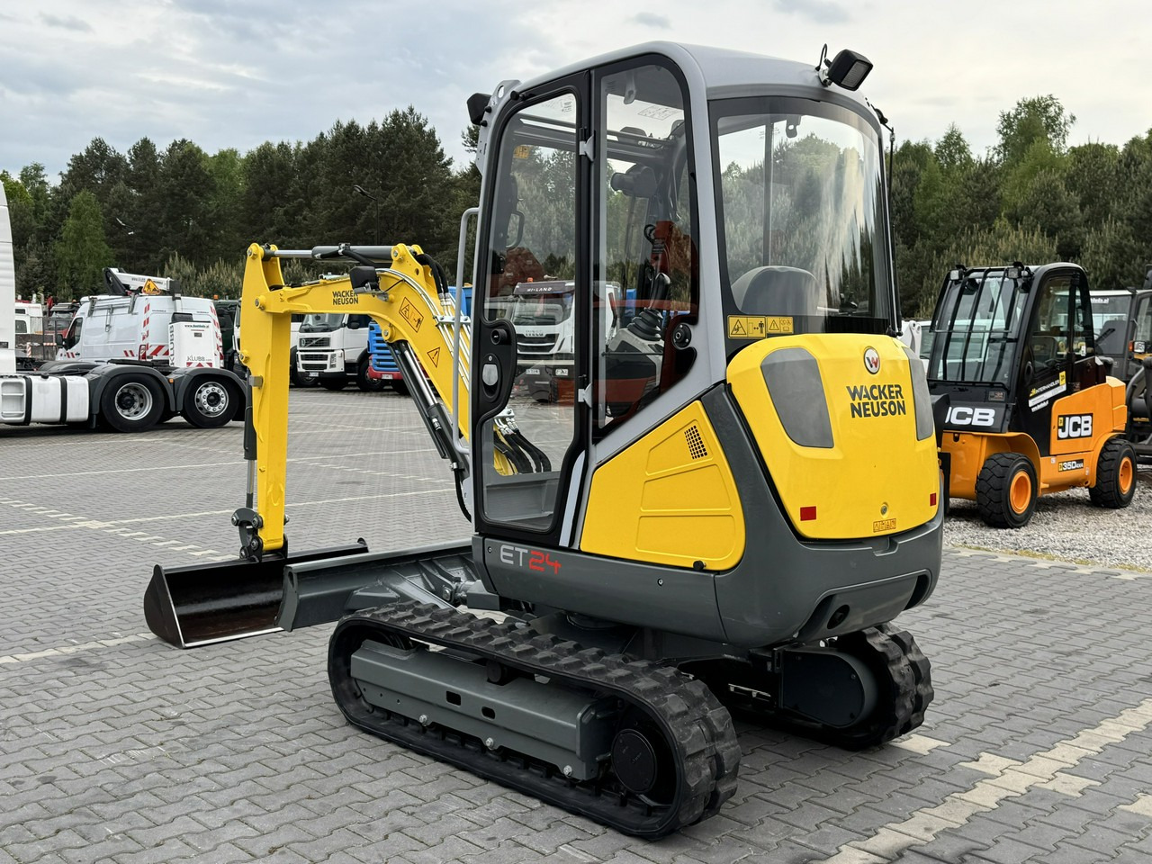 Minibagger Wacker Neuson ET 24 Mało Używana Przepracowane tylko 800mth: das Bild 12