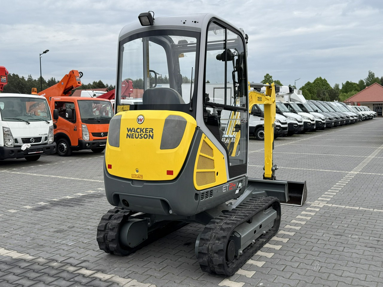 Minibagger Wacker Neuson ET 24 Mało Używana Przepracowane tylko 800mth: das Bild 16