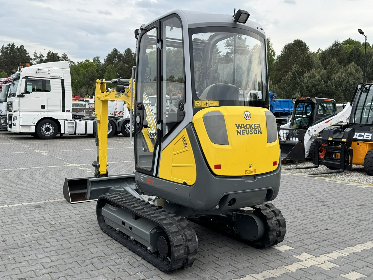Minibagger Wacker Neuson ET 24 Mało Używana Przepracowane tylko 800mth: das Bild 15