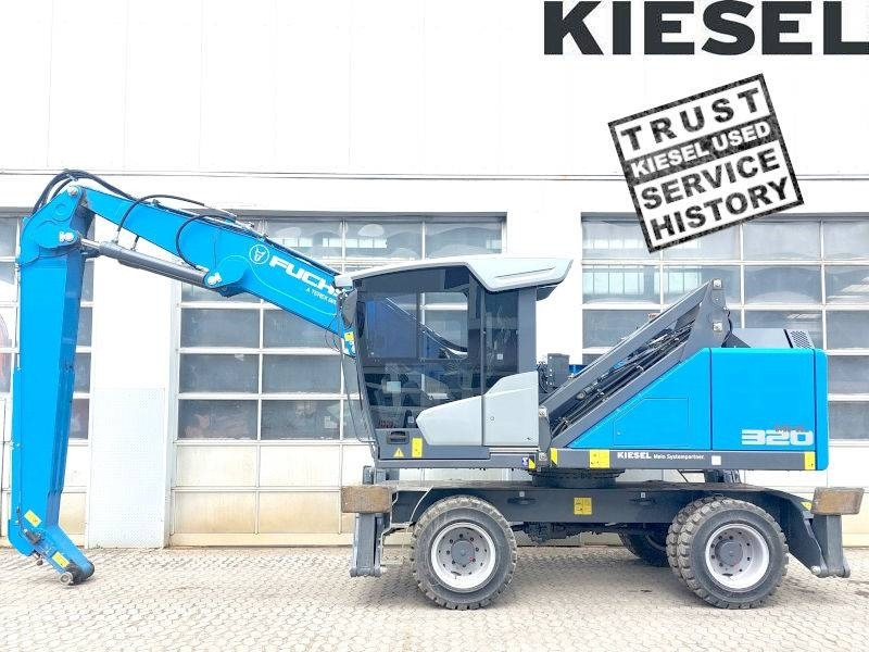 Fuchs MHL 320 F - Umschlagbagger: das Bild 1 Fuchs MHL 320 F - Umschlagbagger: das Bild 1