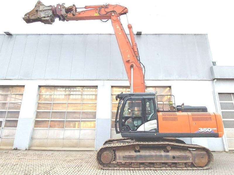 Hitachi ZX 350 LCN-6 +Demarec MQP-45 - Abrissbagger: das Bild 2 Hitachi ZX 350 LCN-6 +Demarec MQP-45 - Abrissbagger: das Bild 2