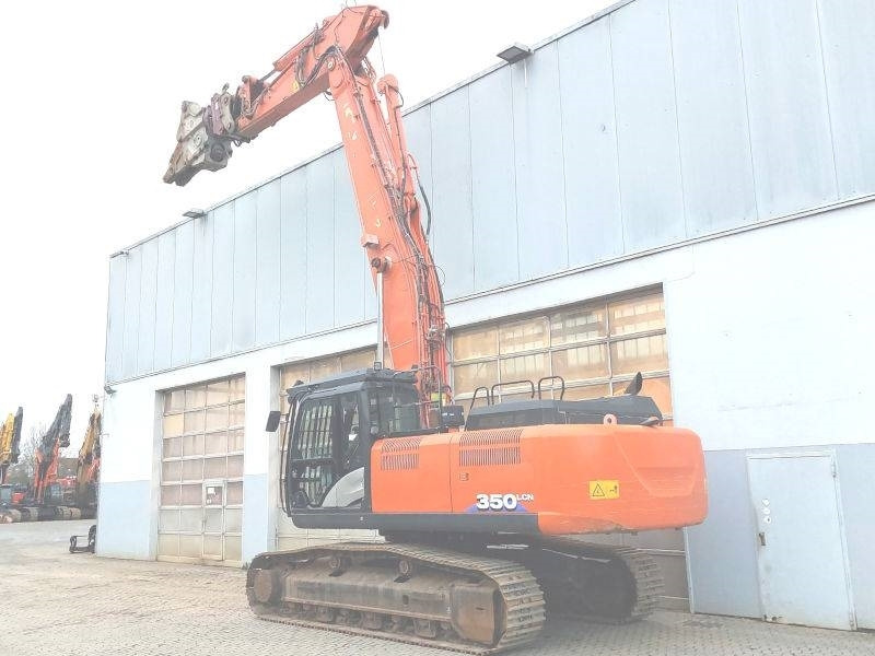 Hitachi ZX 350 LCN-6 +Demarec MQP-45 - Abrissbagger: das Bild 3 Hitachi ZX 350 LCN-6 +Demarec MQP-45 - Abrissbagger: das Bild 3
