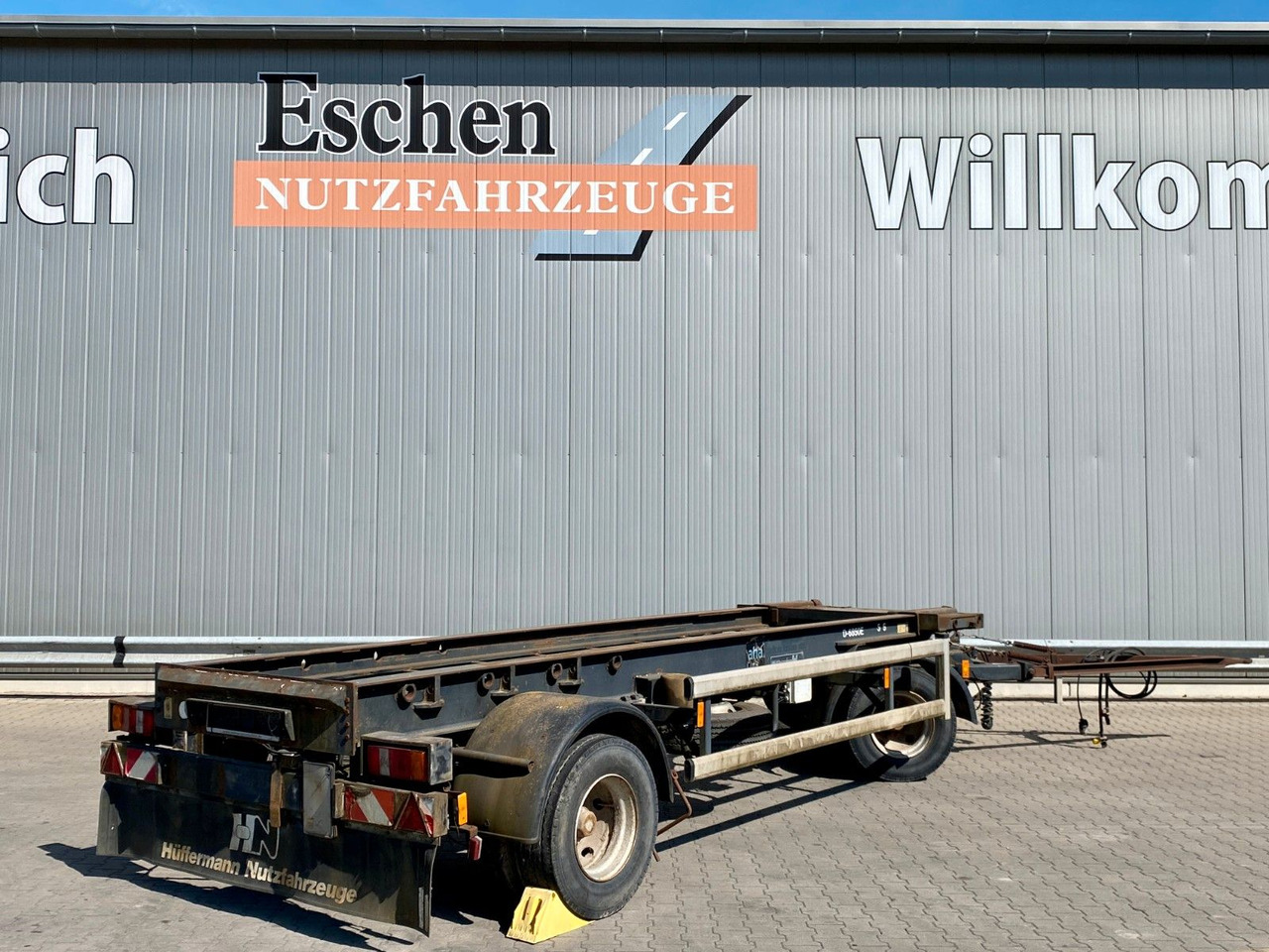 Hüffermann HSA 18.65 | Reifenprofil: 75%*Blatt*50mm Zugauge - Abrollanhänger/ Absetzanhänger: das Bild 4 Hüffermann HSA 18.65 | Reifenprofil: 75%*Blatt*50mm Zugauge - Abrollanhänger/ Absetzanhänger: das Bild 4