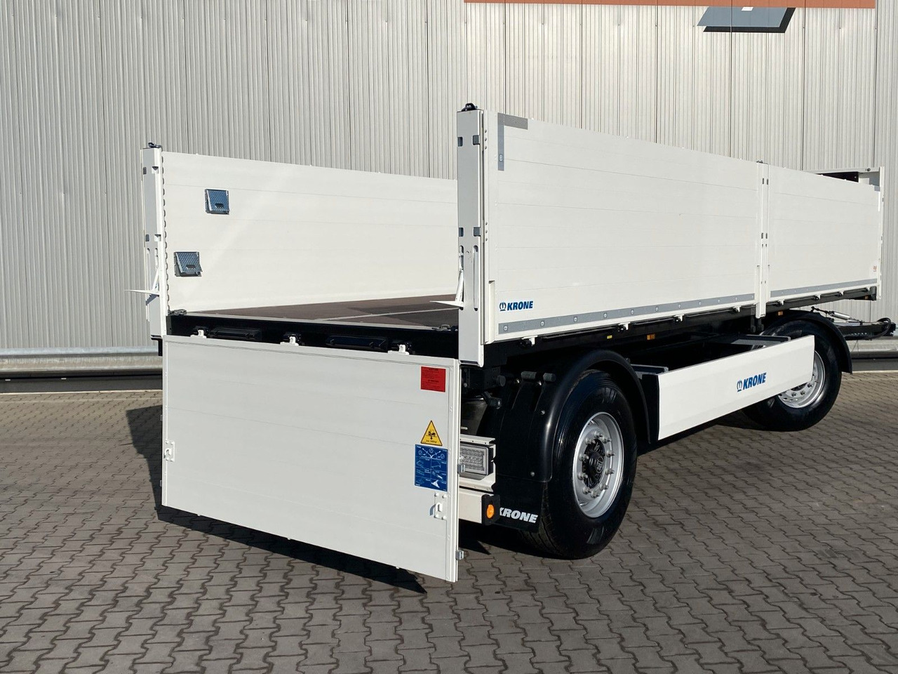 Krone AZP 18*NEW*|Pritsche*7100mm Länge*BPW*Multi-Lock - Pritschenanhänger/ Plattformanhänger: das Bild 5 Krone AZP 18*NEW*|Pritsche*7100mm Länge*BPW*Multi-Lock - Pritschenanhänger/ Plattformanhänger: das Bild 5