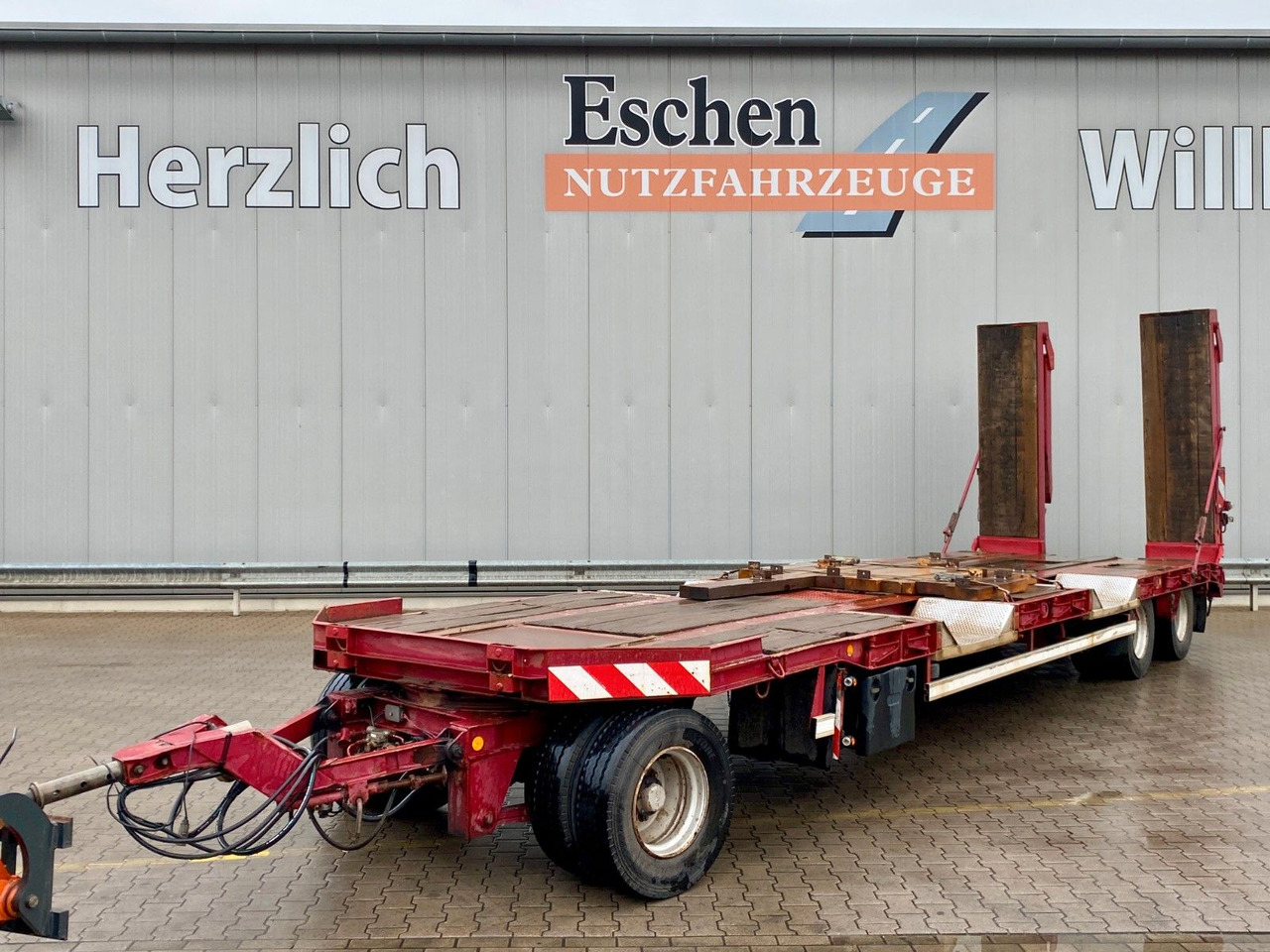 Langendorf Tieflader| hydr. Scherenrampen*verbreiterbar*SAF - Tieflader Anhänger: das Bild 1 Langendorf Tieflader| hydr. Scherenrampen*verbreiterbar*SAF - Tieflader Anhänger: das Bild 1