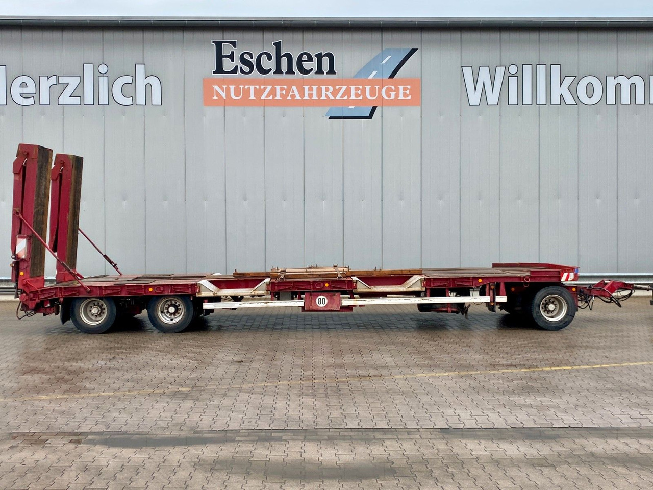 Langendorf Tieflader| hydr. Scherenrampen*verbreiterbar*SAF - Tieflader Anhänger: das Bild 5 Langendorf Tieflader| hydr. Scherenrampen*verbreiterbar*SAF - Tieflader Anhänger: das Bild 5