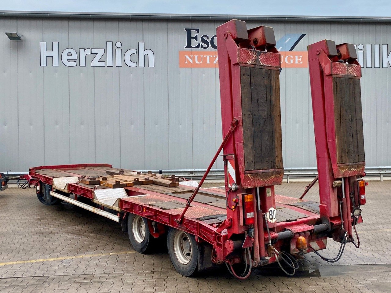 Langendorf Tieflader| hydr. Scherenrampen*verbreiterbar*SAF - Tieflader Anhänger: das Bild 3 Langendorf Tieflader| hydr. Scherenrampen*verbreiterbar*SAF - Tieflader Anhänger: das Bild 3