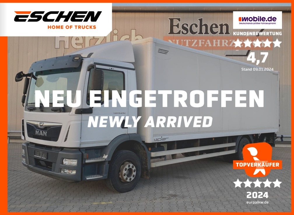 MAN TGM 12.290 4x2 BL / Palfinger LBW - Koffer LKW: das Bild 1 MAN TGM 12.290 4x2 BL / Palfinger LBW - Koffer LKW: das Bild 1