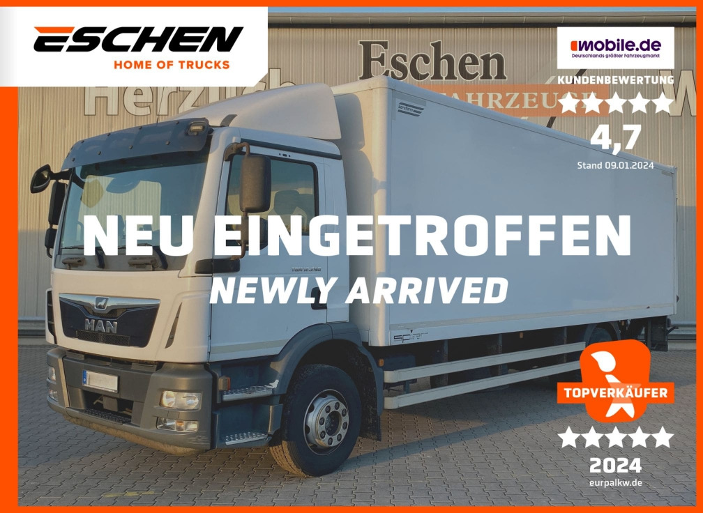 MAN TGM 12.290 4x2 BL / Palfinger LBW - Koffer LKW: das Bild 1 MAN TGM 12.290 4x2 BL / Palfinger LBW - Koffer LKW: das Bild 1