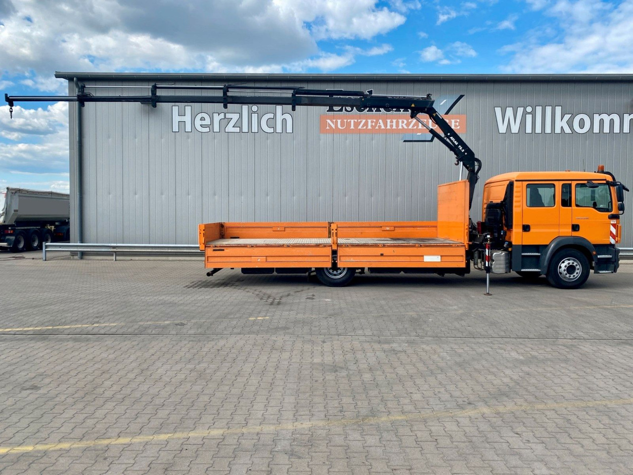 MAN TGM 15.290 DOKA|Atlas AK 75,2*Funk*4x Sitze*Navi - Pritsche LKW, Autokran: das Bild 2 MAN TGM 15.290 DOKA|Atlas AK 75,2*Funk*4x Sitze*Navi - Pritsche LKW, Autokran: das Bild 2