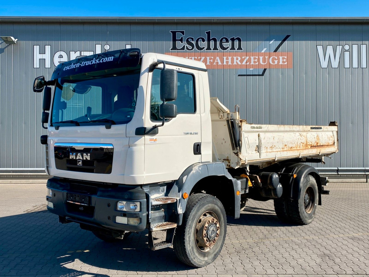 MAN TGM 18.290 4x4 | MEILLER*AHK*Oel*Blatt*1.Hand - Kipper: das Bild 1 MAN TGM 18.290 4x4 | MEILLER*AHK*Oel*Blatt*1.Hand - Kipper: das Bild 1