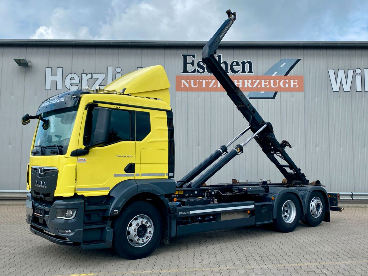 MAN TGS 26.470 6x2-4|MEILLER RS 21.65H*FUNK*Retarder - Abrollkipper: das Bild 1 MAN TGS 26.470 6x2-4|MEILLER RS 21.65H*FUNK*Retarder - Abrollkipper: das Bild 1