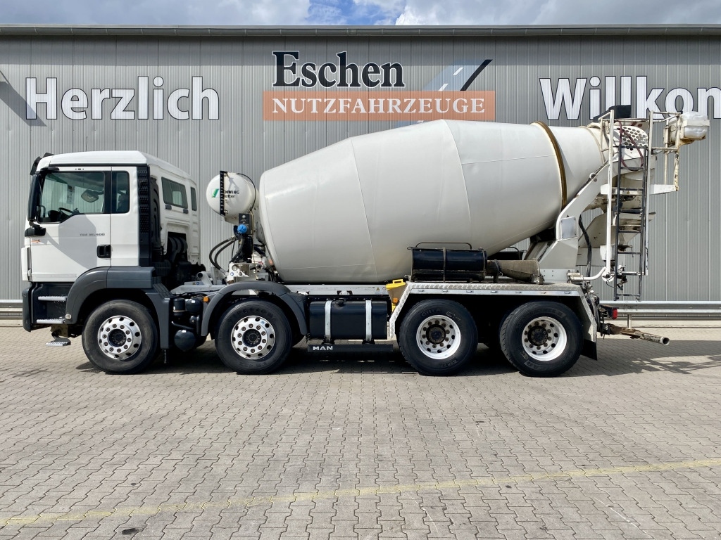 MAN TGS 32.400 8x4 BB / 9 m³ Stetter-Aufbau - Fahrmischer: das Bild 2 MAN TGS 32.400 8x4 BB / 9 m³ Stetter-Aufbau - Fahrmischer: das Bild 2