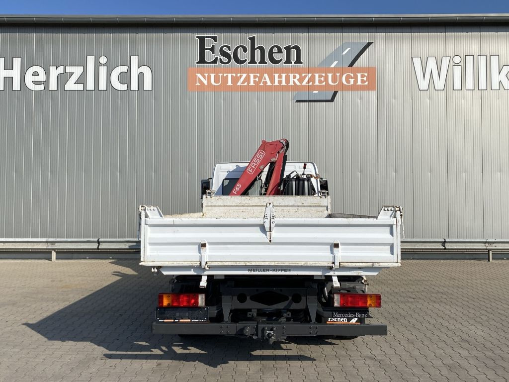 Mercedes-Benz 818 Atego | Fassi F65*MEILLER*PKW-AHK*1.Hand - Kipper Transporter: das Bild 5 Mercedes-Benz 818 Atego | Fassi F65*MEILLER*PKW-AHK*1.Hand - Kipper Transporter: das Bild 5