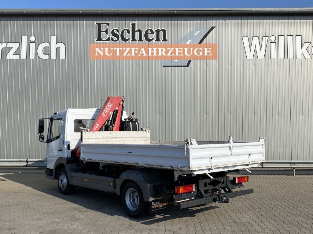 Mercedes-Benz 818 Atego | Fassi F65*MEILLER*PKW-AHK*1.Hand - Kipper Transporter: das Bild 4 Mercedes-Benz 818 Atego | Fassi F65*MEILLER*PKW-AHK*1.Hand - Kipper Transporter: das Bild 4